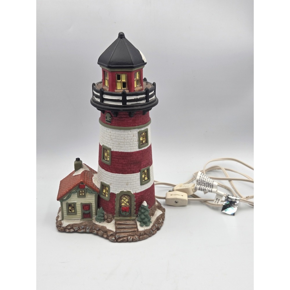 11.5" Lighted Santa's Workbench Collection Towne Series Bayside Light Works